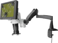 VSI Video M-LCD-5000-S Inspection Microscope with Monitor